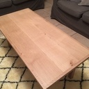 Table de salon en chêne