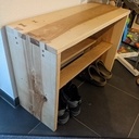 Banc a chaussures du spitzbuewe