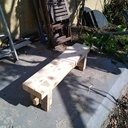 Banc en bois de récupération sans colle
