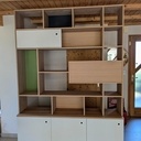 Bibliothèque chêne