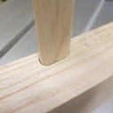 Recyclage des chutes en faux tenon