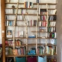 Bibliothèque bouleau et chêne