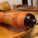 Un moulin à poivre à décor Sautivet