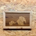 Marqueterie au laser