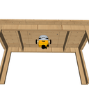 Défonceuse-sous-table