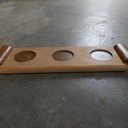 Petit nettoyage d'un plateau chiné dans un vide-grenier