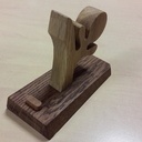 Support téléphone karaté