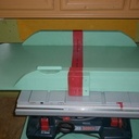 Traineau table de scie