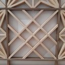 Dressing avec portes motifs Kumiko