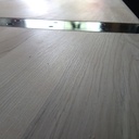 Table frêne et metal