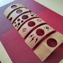 Coquetiers aux outils à main