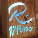 Horloge lumineuse pour la société Ren'op à Pons