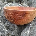 Bol ovale sculpté - petit Umete