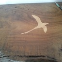 Tablette bureau en Tamarin