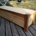 Banc et coffre