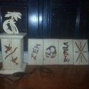 Lampe à façade intercheangeable