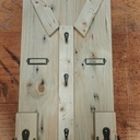 Veste et chemise en bois de palette