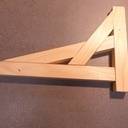 Etagère charpentée