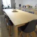 Réalisation d'une table extensible