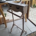 Valet de nuit creusé en chêne