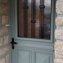 Porte d'entreé inspiration art déco