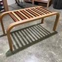 Banc laméllé-collé