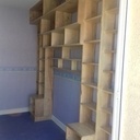 Bibliotheque en frêne