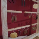 Une collection de boucles d'oreilles