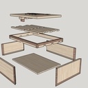 Boîte à secrets du petit renard