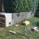 Clapier à lapins récup