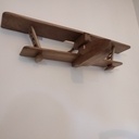 Étagère hydravion, inspiration Porco Rosso