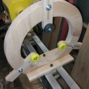 Lunette pour tour à bois