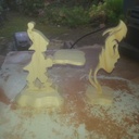 Figurines chantournées