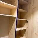 Un placard d'entrée en 3 plis Epicéa