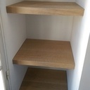 Tablette avec support invisible