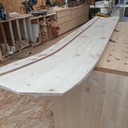 Réalisation d'une planche de surf (tiki hawaïen)