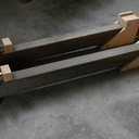 Dormants DIY avec des poutres de récupération