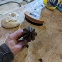 Presse Agrume en noyer