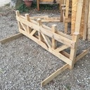 Table en palettes - Étude Enzo Mari