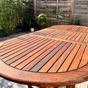 Sauvetage d’une table de jardin