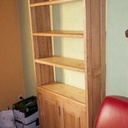 Bibliothèque en chêne