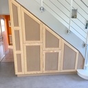 Aménagement sous escalier