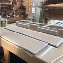 Une console facile en chêne et médium