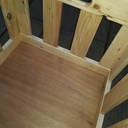 Caisse à lait en bois de palettes