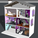 Maison de poupée pour Princesse ...