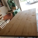 Seconde réalisation - Table en chêne