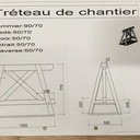 Treteaux de charpente
