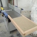 La rallonge d'entrée, avant la pose de la garniture (qui sera une feuille d'acier)