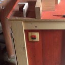 Meuble pour ponceuse a bande