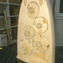 Dix de chute en bois